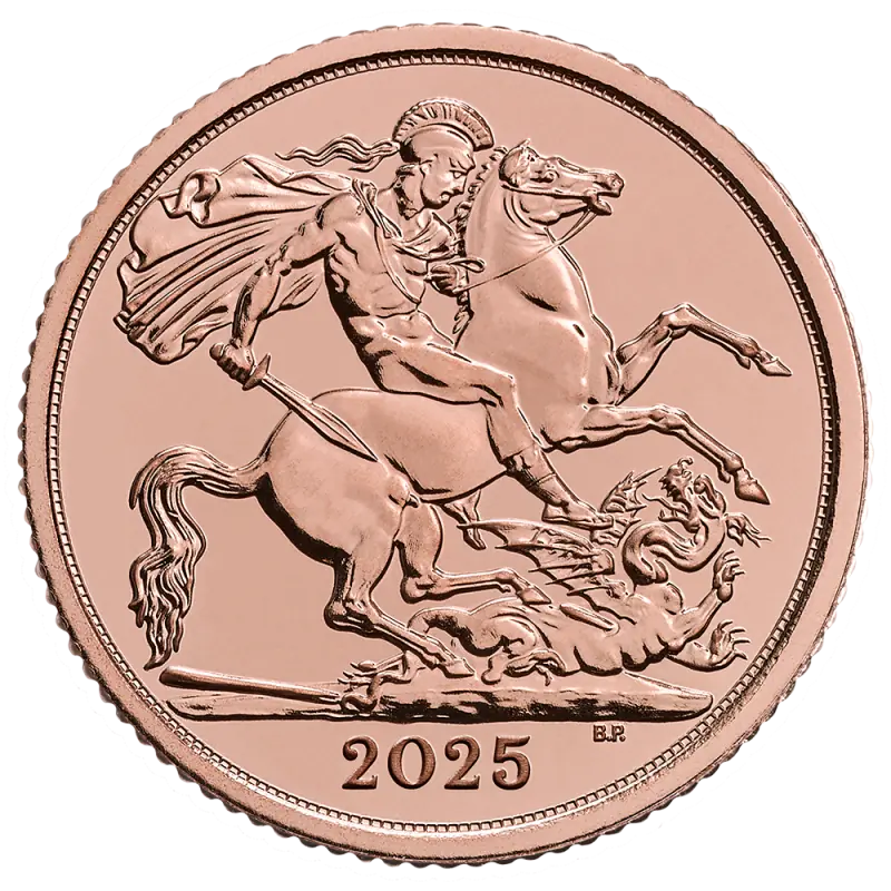 Mezza Sterlina d'oro Carlo III | 2025