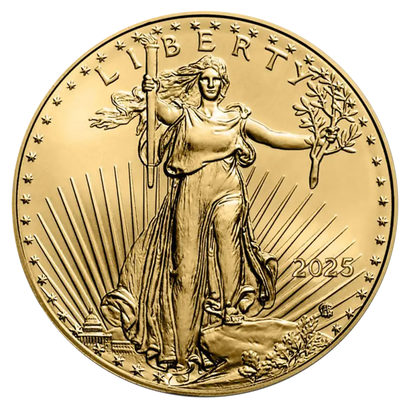 1/2 oz American Eagle | Oro | 2025