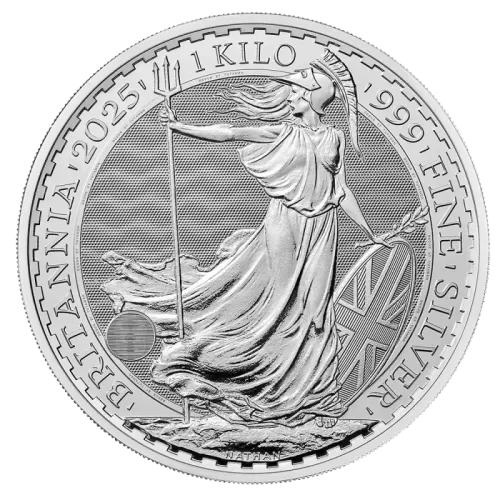 1 Kg Britannia Carlo III | Argento | 2025