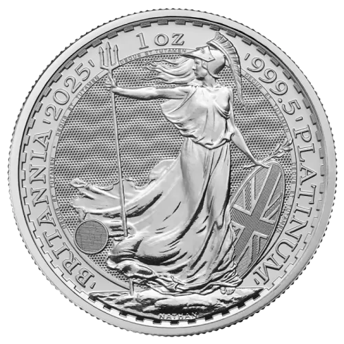 1 oz Britannia Carlo III Platino | 2025